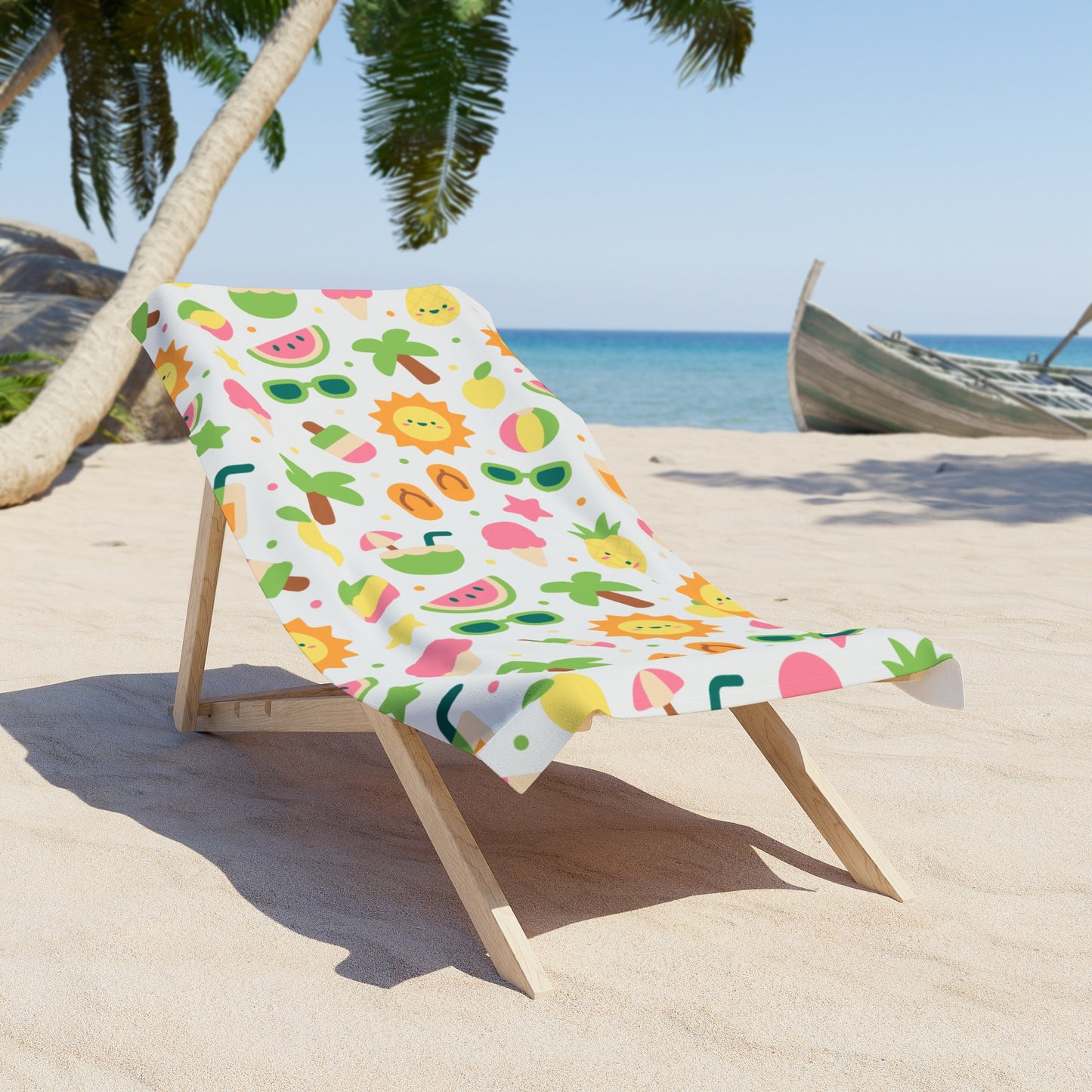 Patterned Beach Towel