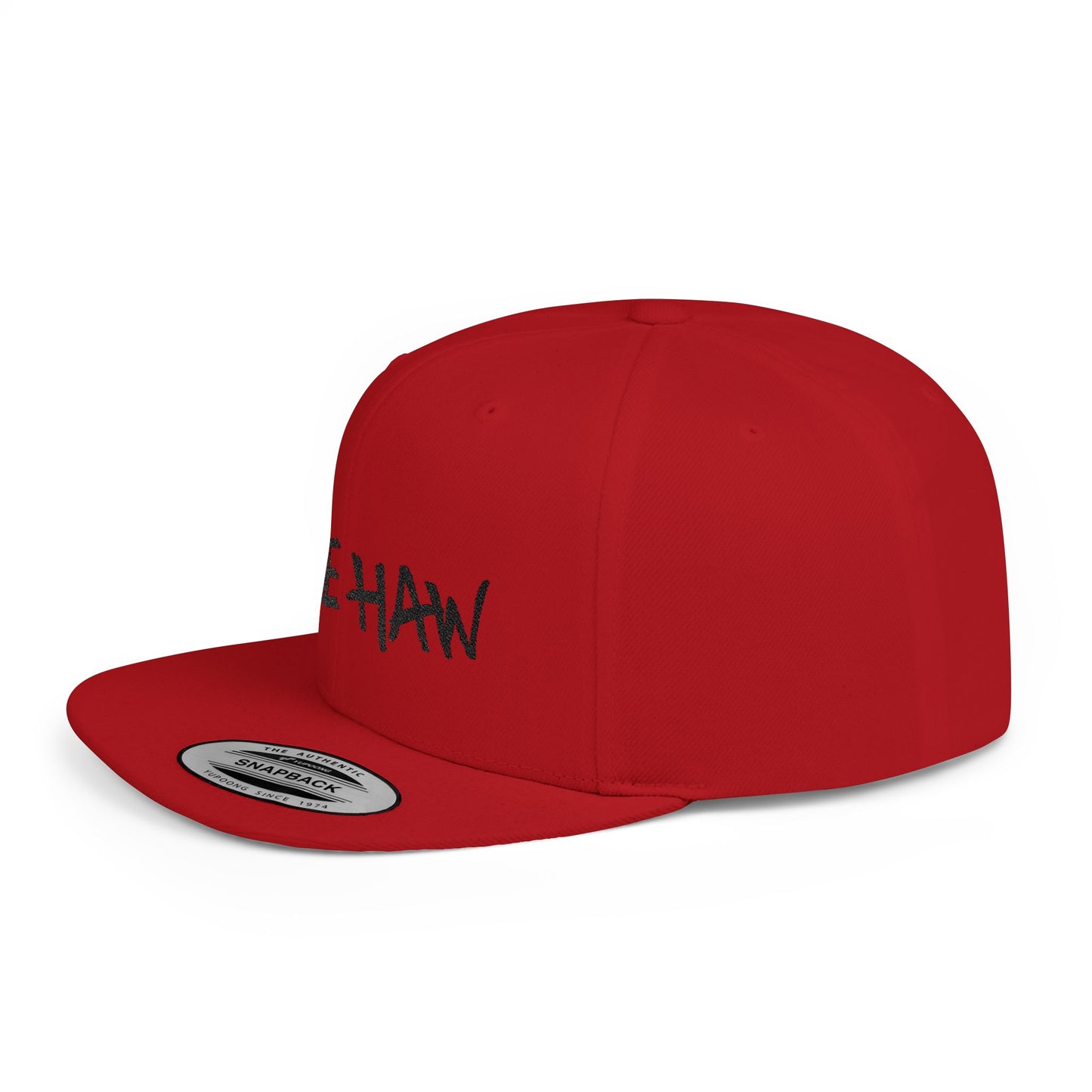 YEE HAW Flat Bill Snapback Hat