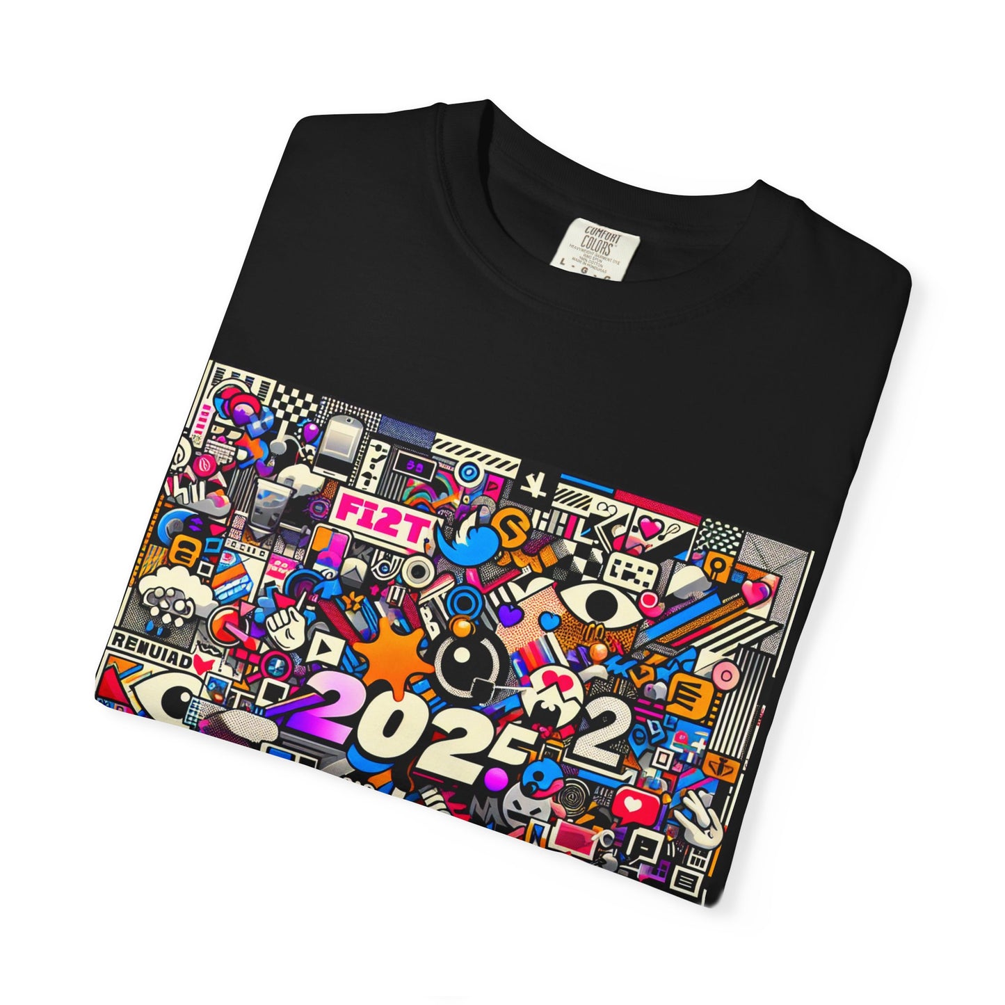Colorful Unisex Garment-Dyed T-Shirt - 2022 Theme