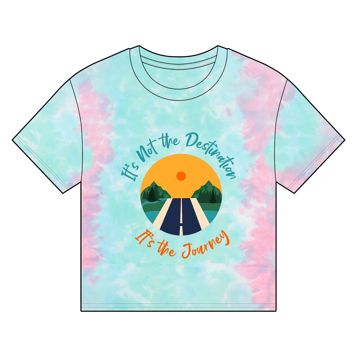 Women's Boxy T-Shirt - "It's Not the Destination, It's the Journey"