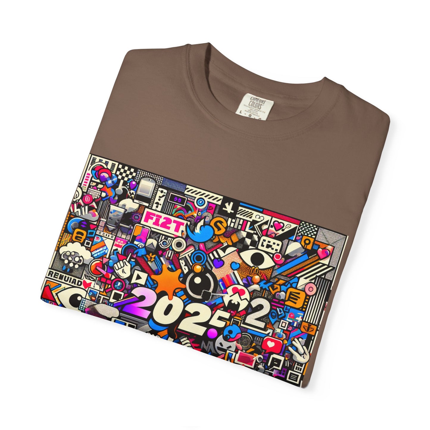 Colorful Unisex Garment-Dyed T-Shirt - 2022 Theme