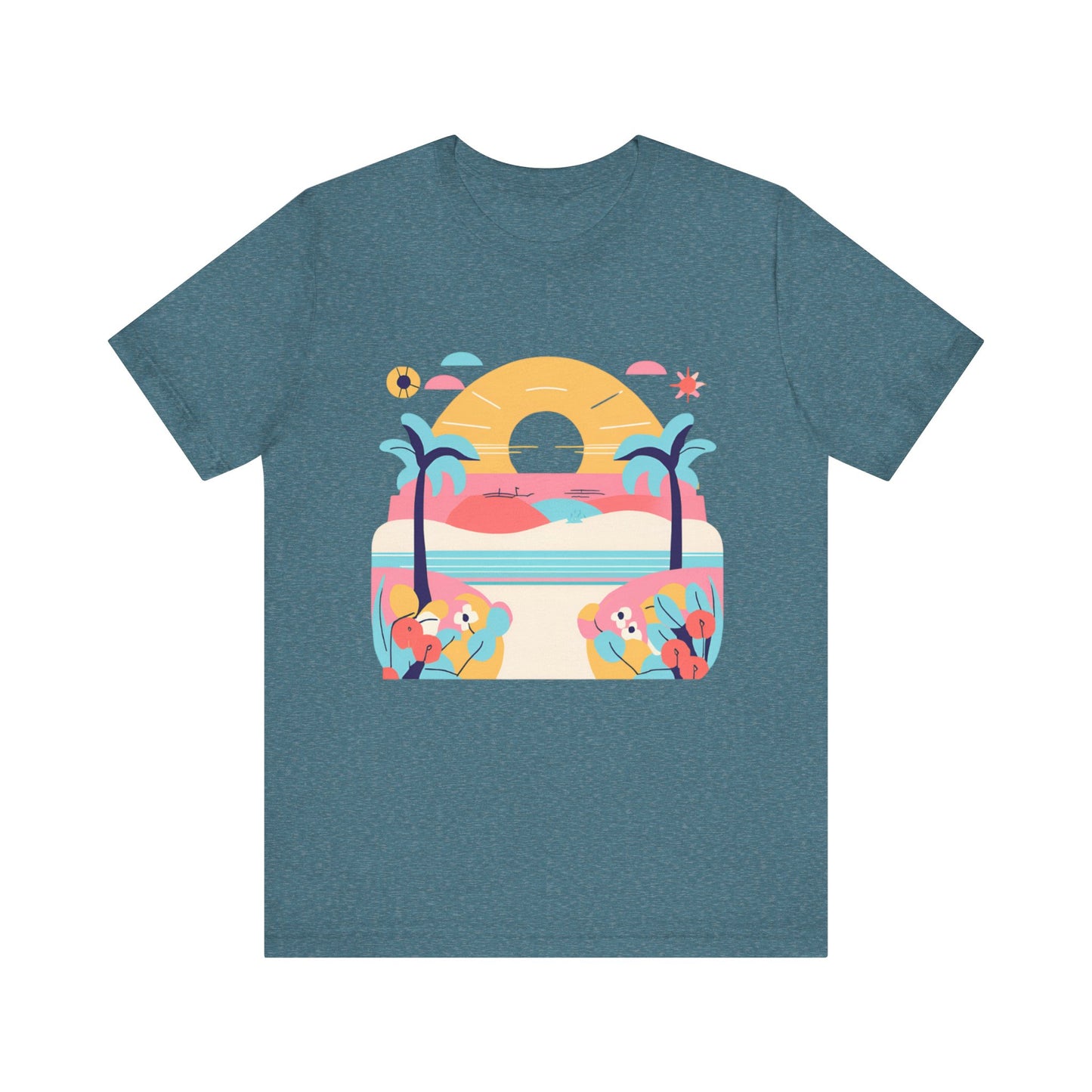 Tropical Sunset Graphic Tee