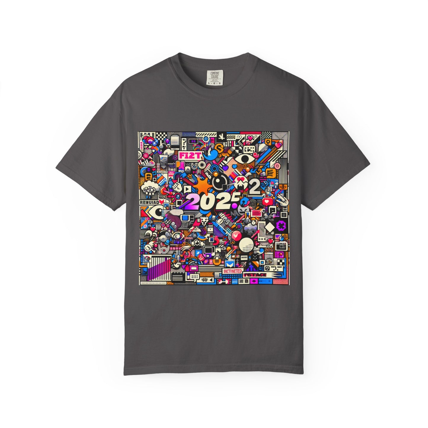 Colorful Unisex Garment-Dyed T-Shirt - 2022 Theme
