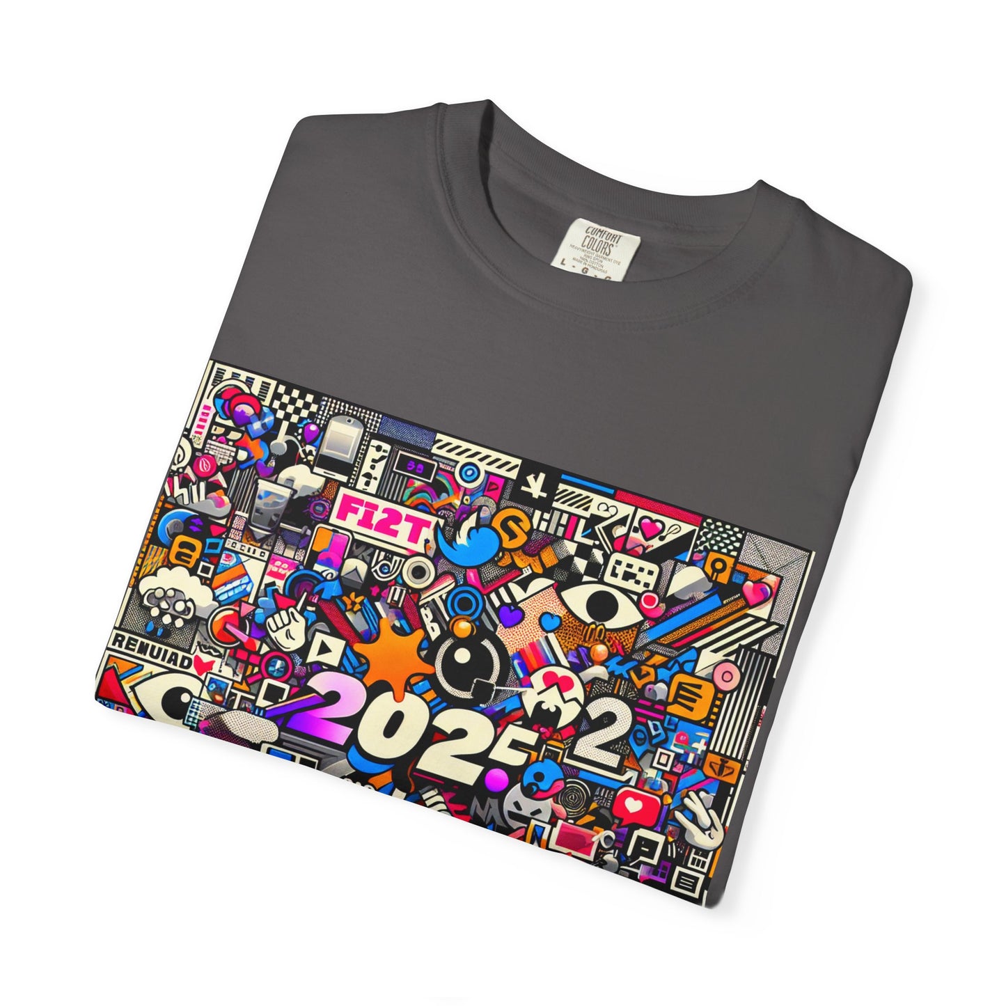 Colorful Unisex Garment-Dyed T-Shirt - 2022 Theme