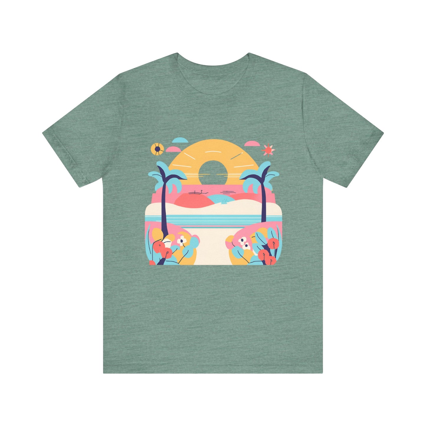 Tropical Sunset Graphic Tee