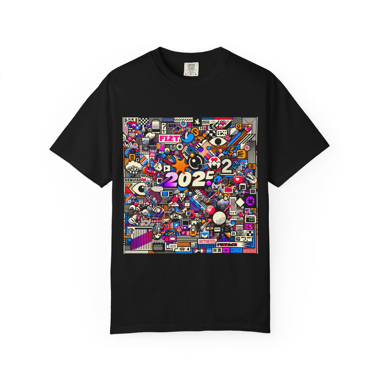 Colorful Unisex Garment-Dyed T-Shirt - 2022 Theme