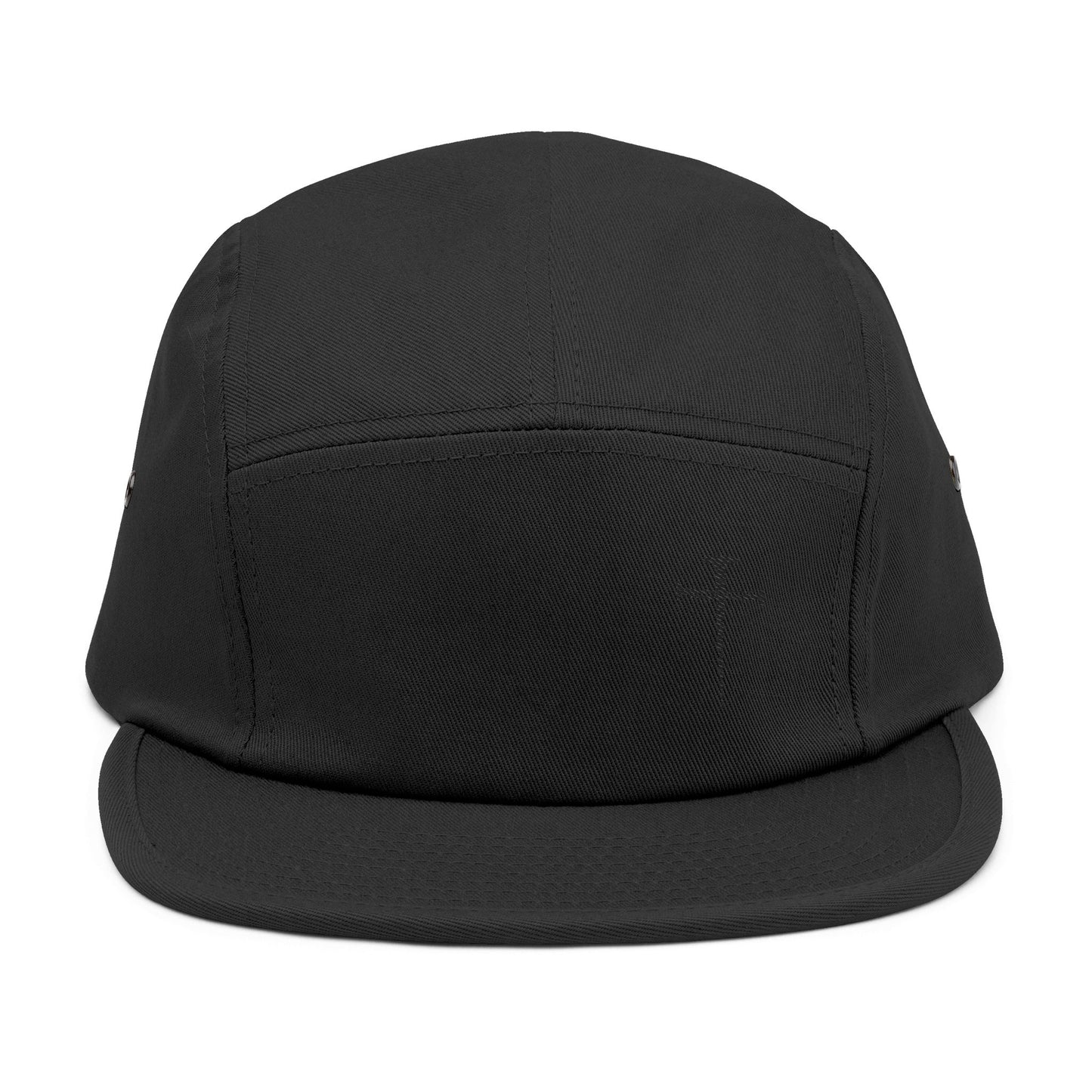 Embroidered 5 Panel Cap - Nail Cross