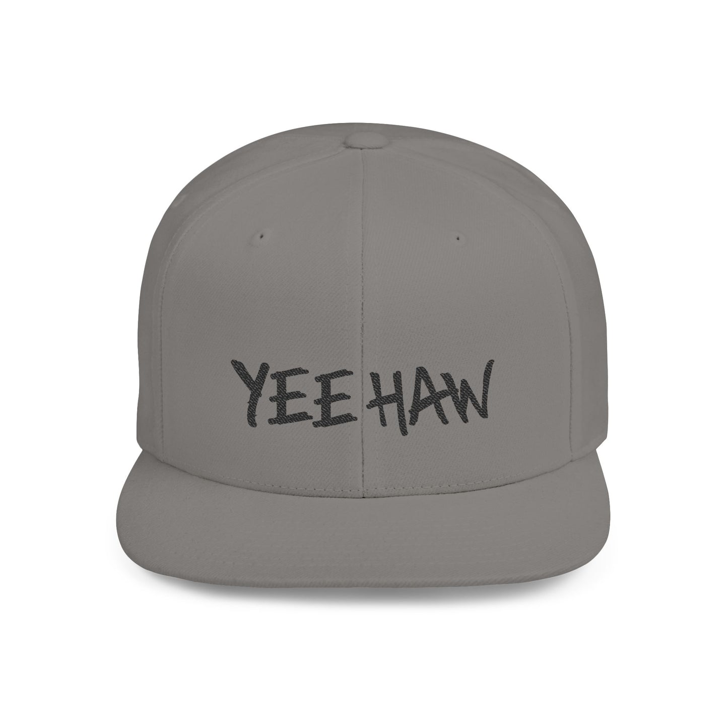 YEE HAW Flat Bill Snapback Hat