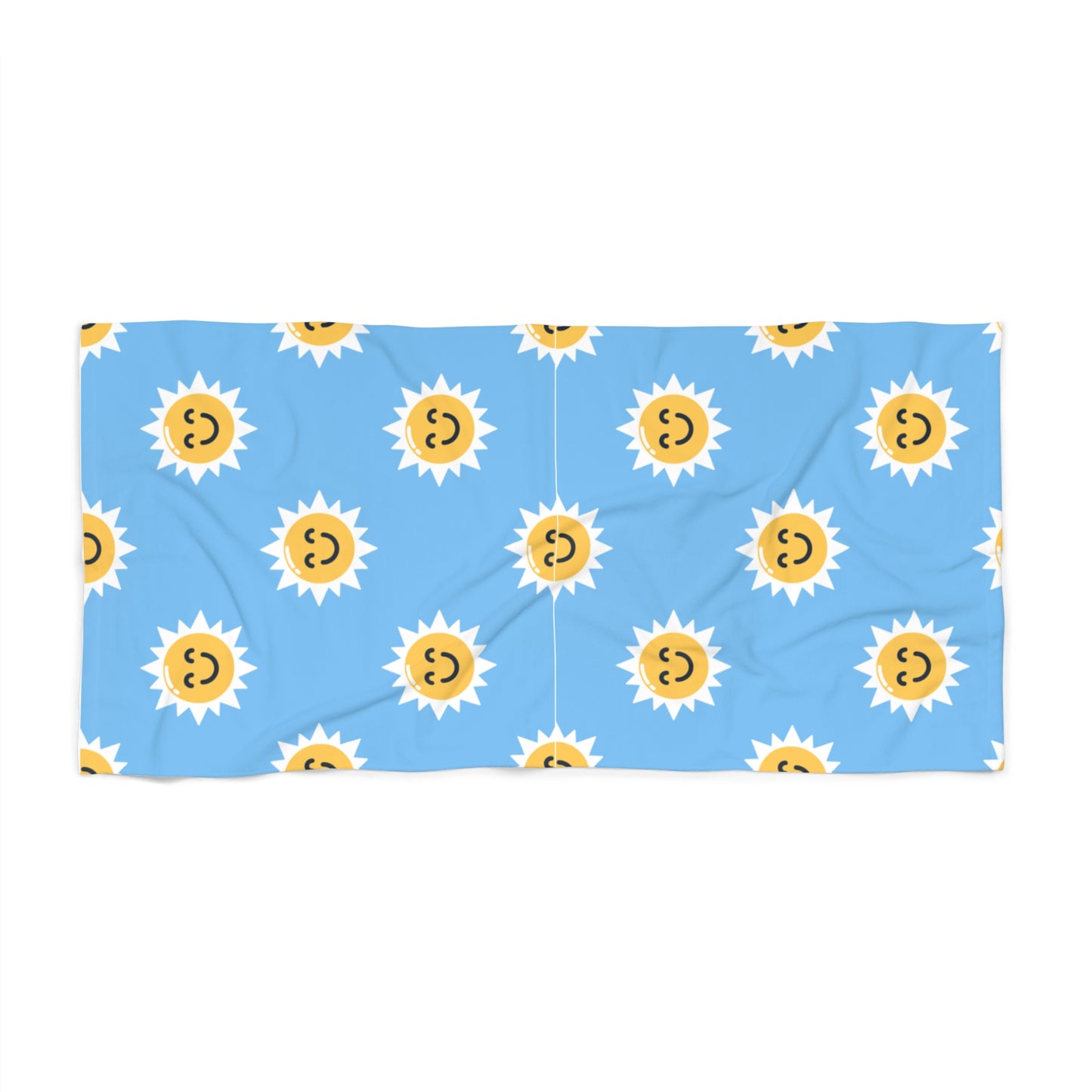 Sunshine Vibes Beach Towel - Perfect for Summer Fun, Pool Days, and Beach Trips