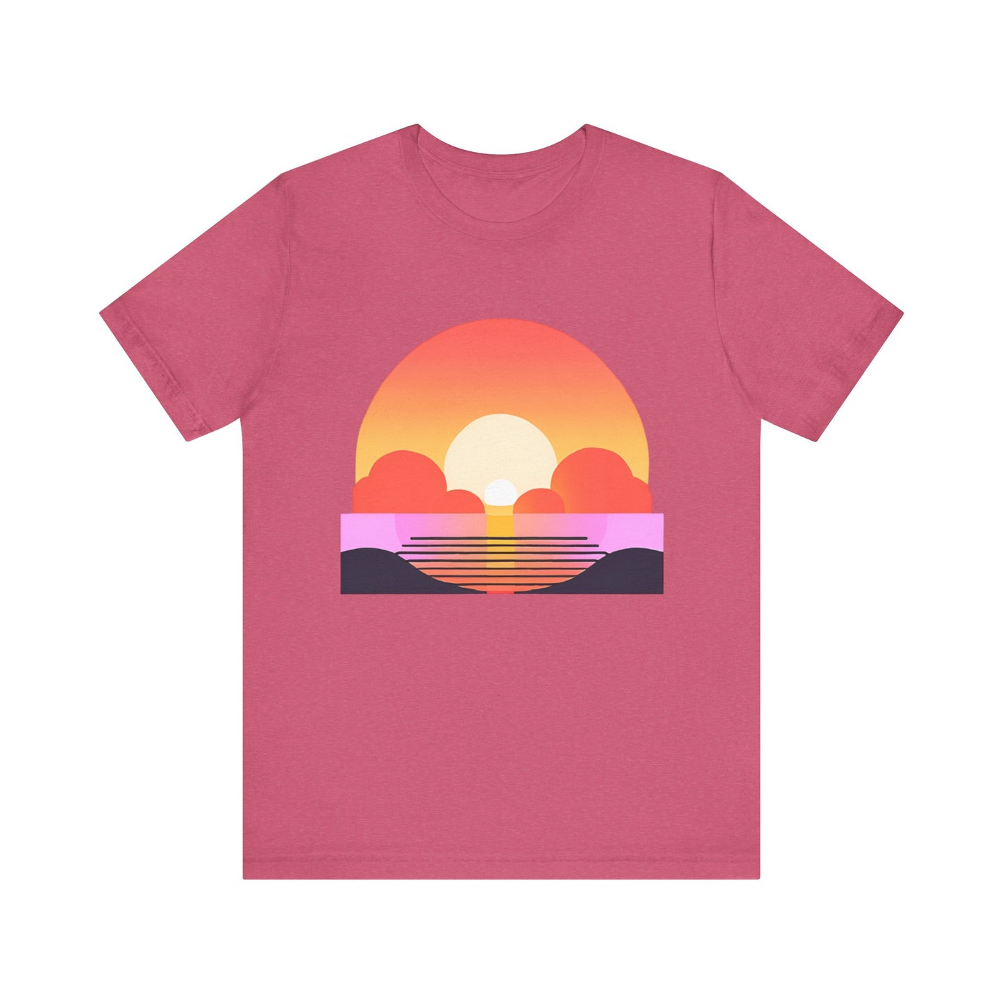 Sunset Vibes Unisex Jersey Tee