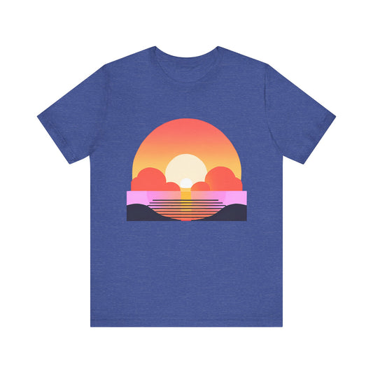 Sunset Vibes Unisex Jersey Tee