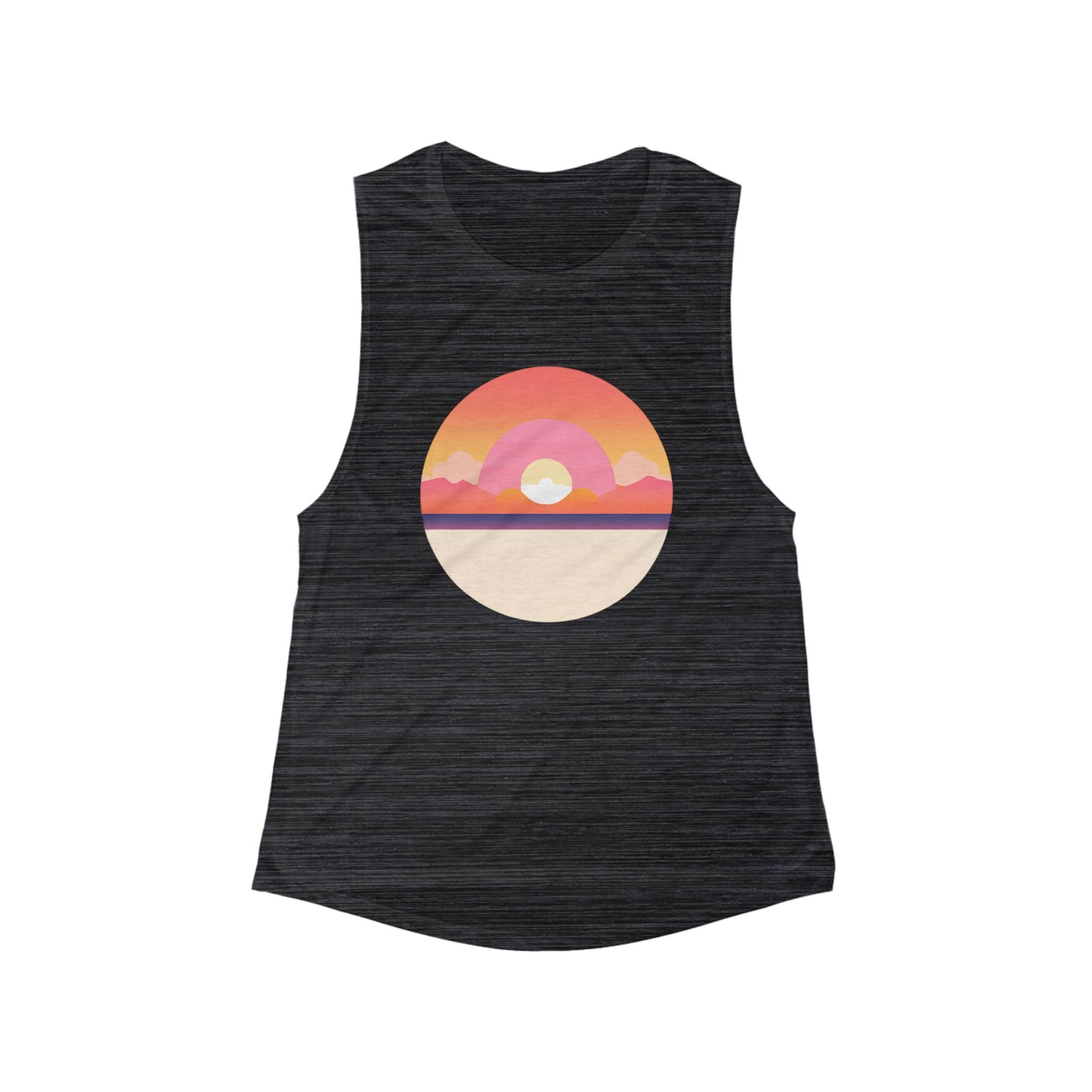 Sunset Vibes Women's Flowy Muscle Tank