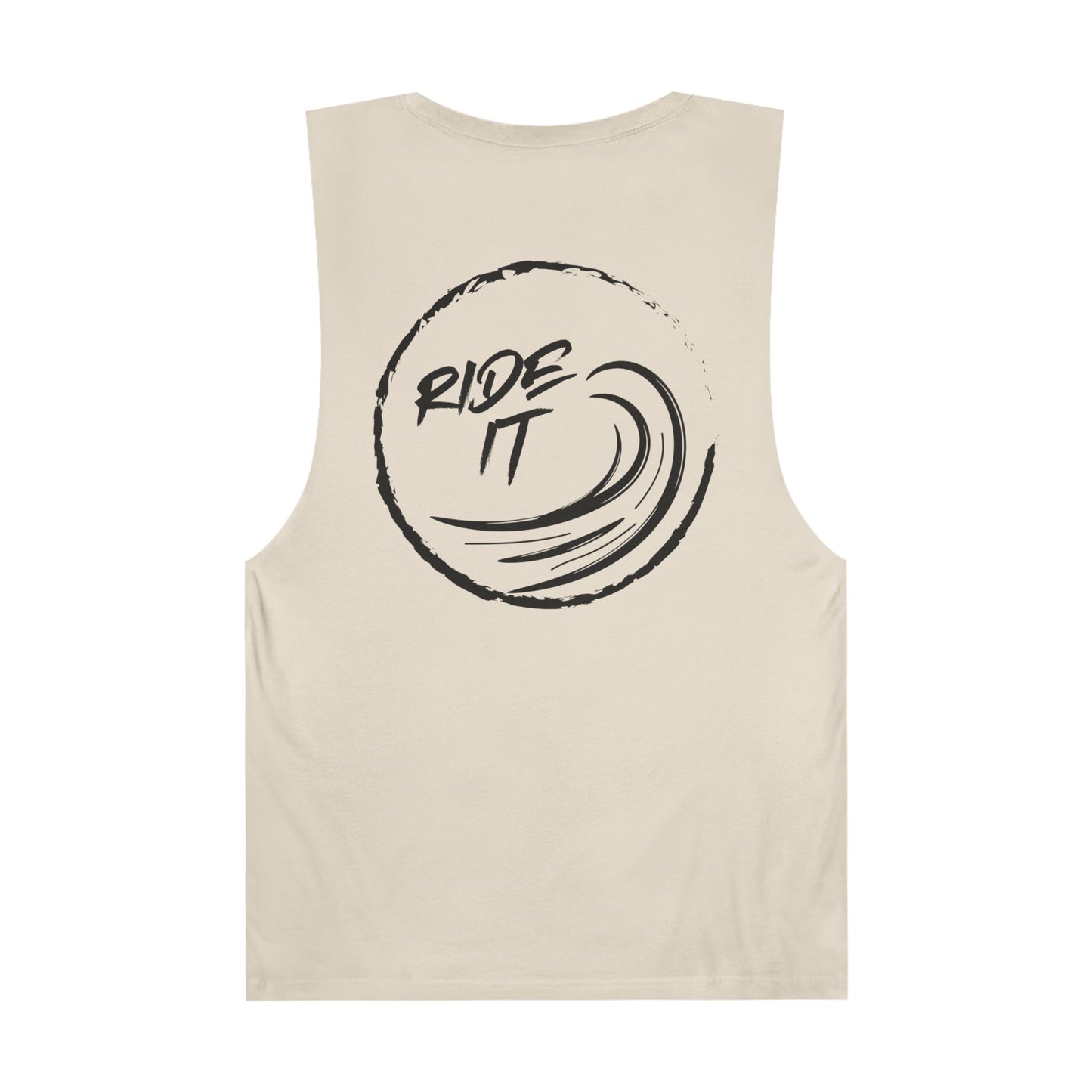 Surfer Tank Top - 'Ride It' Design Unisex