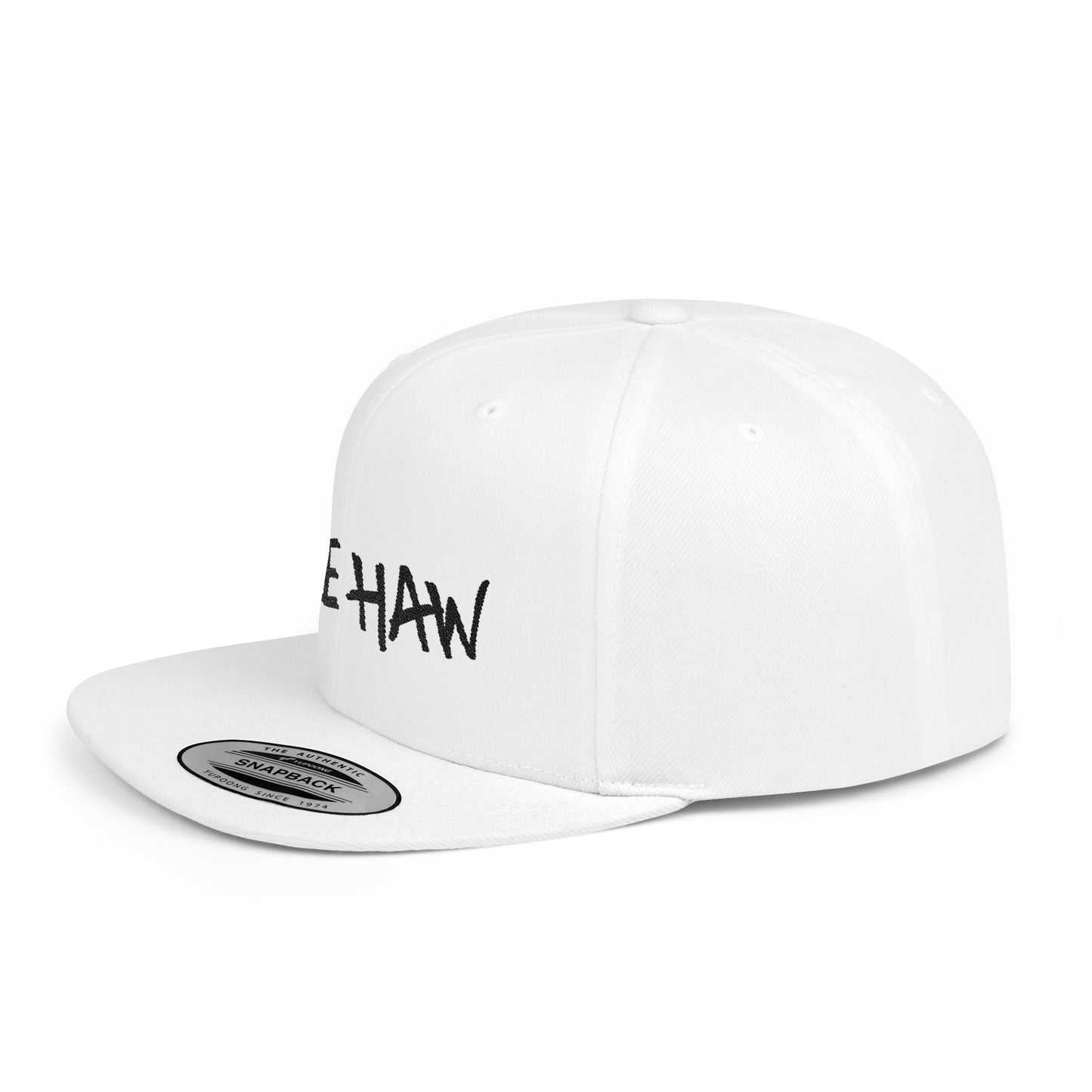 YEE HAW Flat Bill Snapback Hat