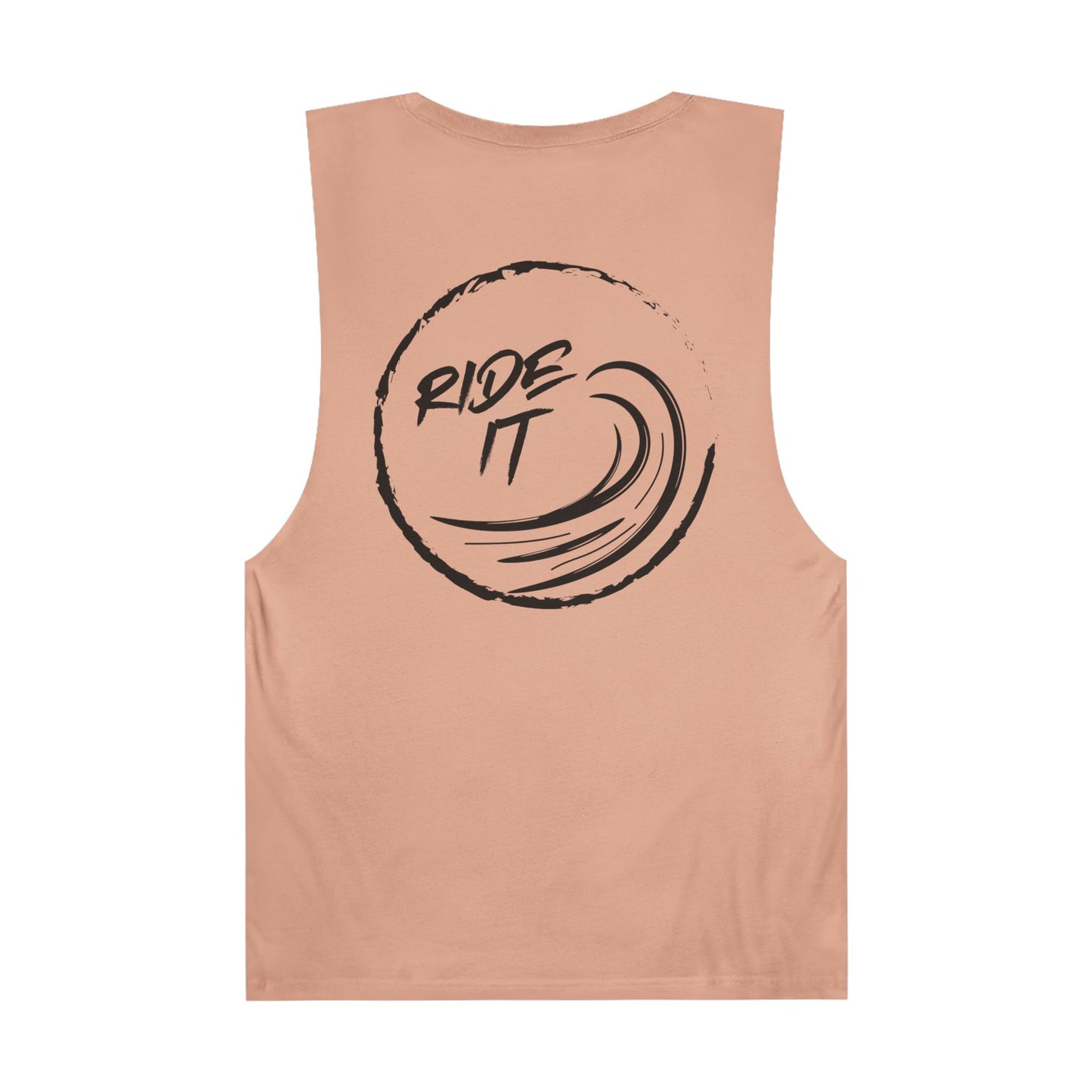 Surfer Tank Top - 'Ride It' Design Unisex