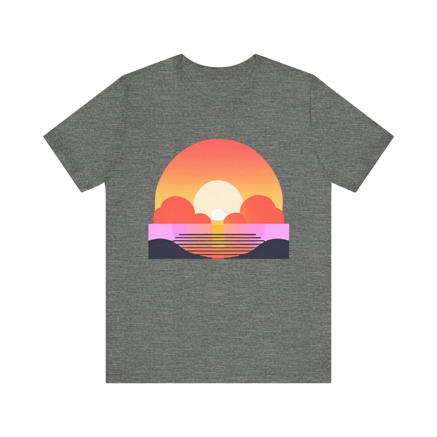 Sunset Vibes Unisex Jersey Tee