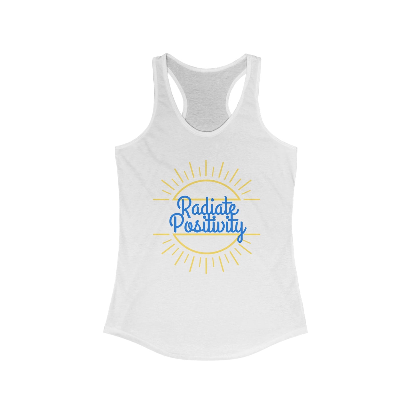 Radiate Positivity - Women's Racerback Tank Top