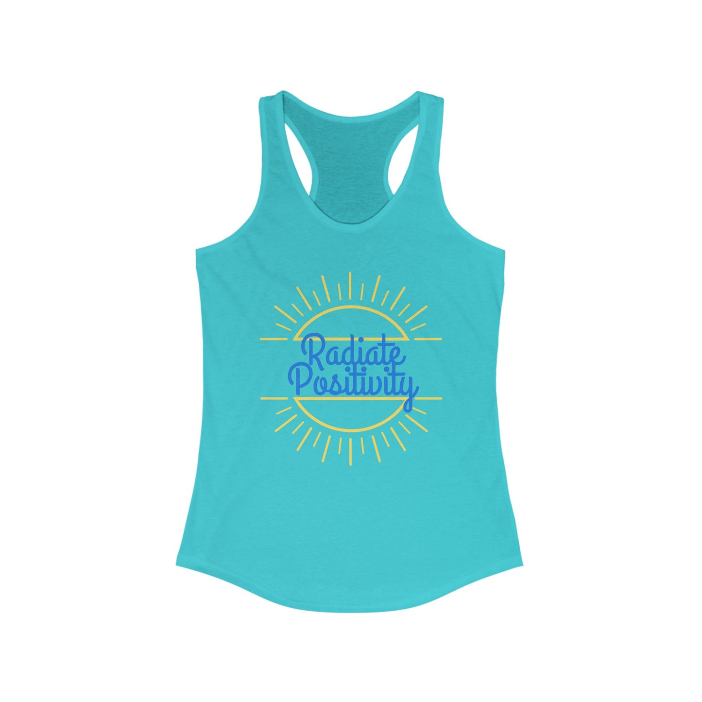 Radiate Positivity - Women's Racerback Tank Top