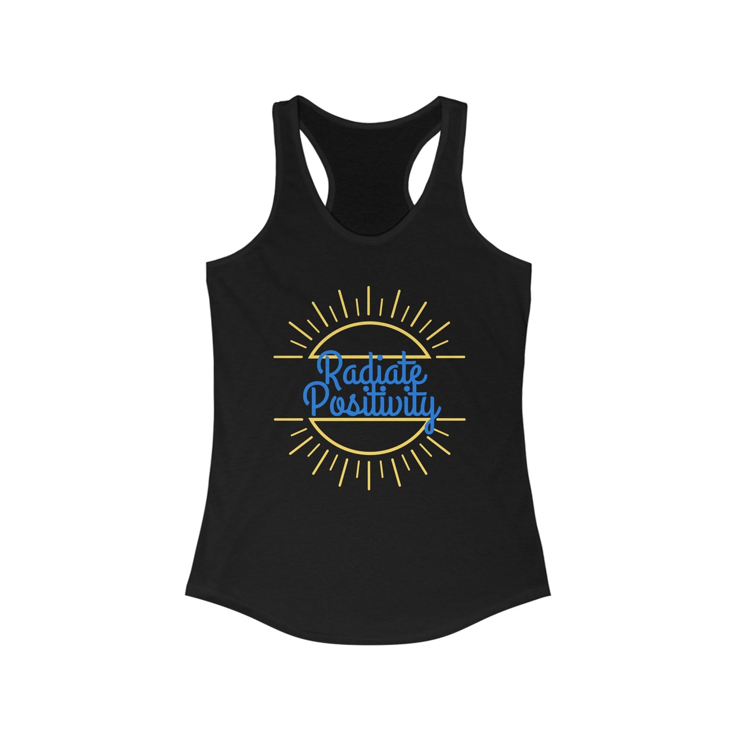 Radiate Positivity - Women's Racerback Tank Top