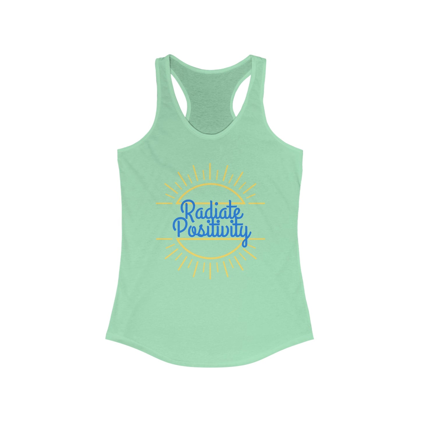 Radiate Positivity - Women's Racerback Tank Top