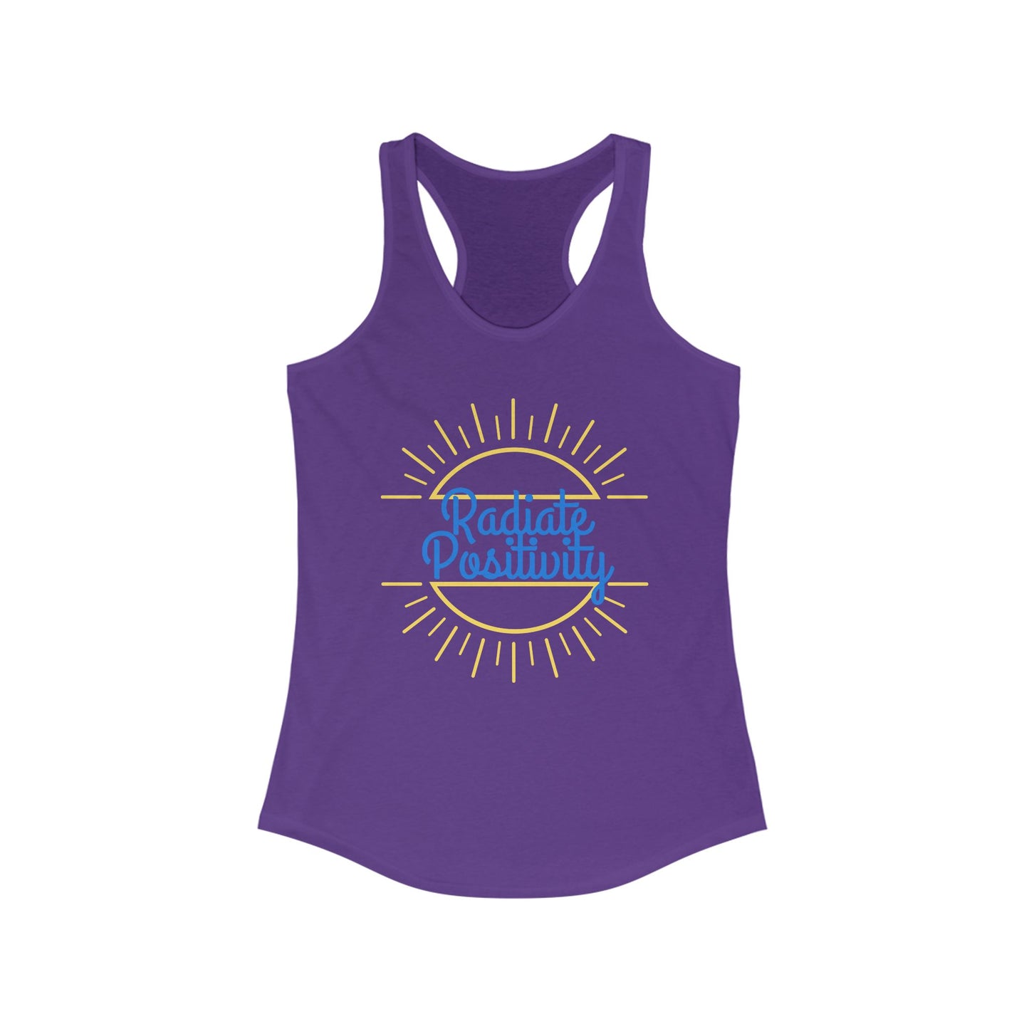 Radiate Positivity - Women's Racerback Tank Top