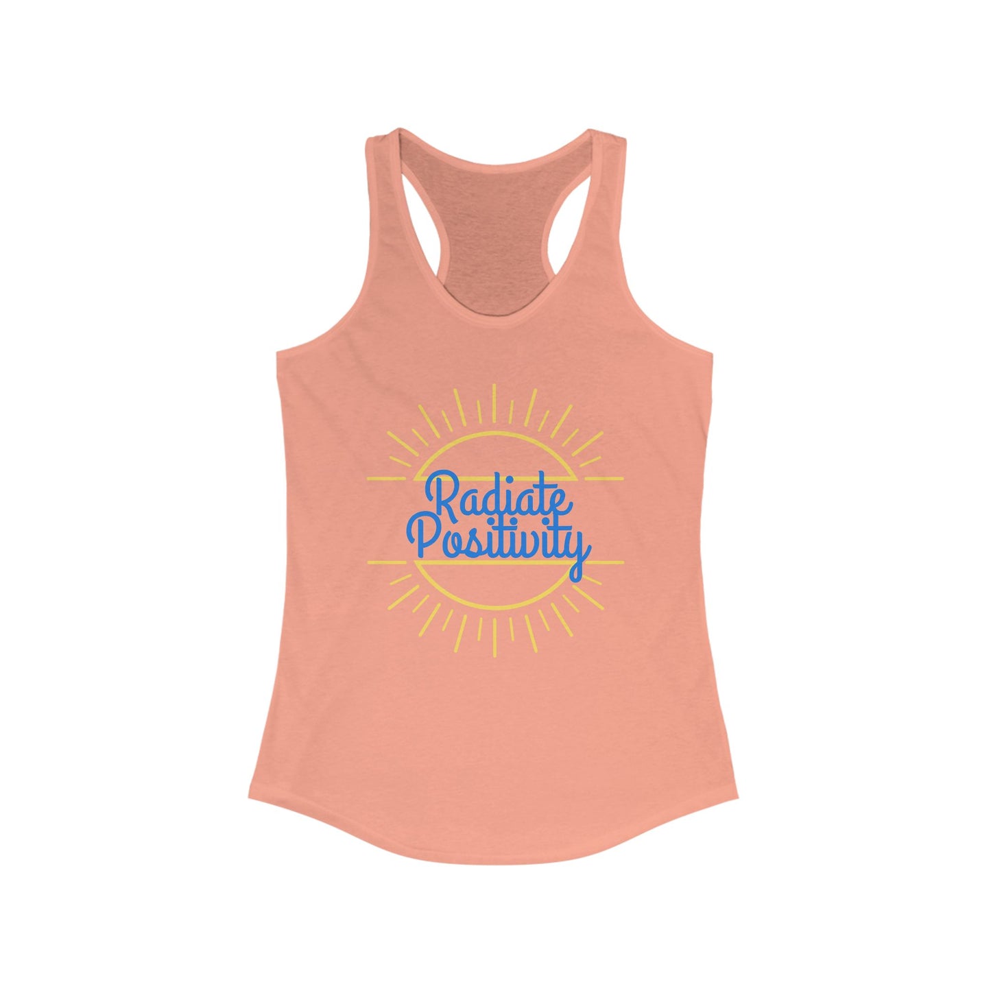Radiate Positivity - Women's Racerback Tank Top