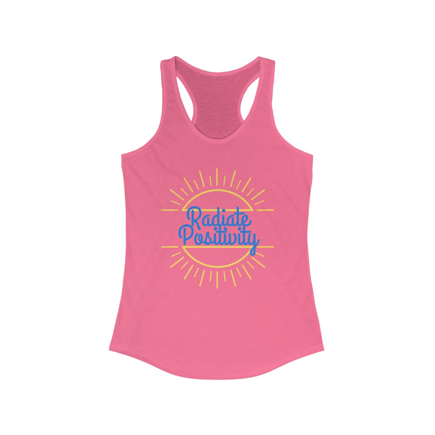 Radiate Positivity - Women's Racerback Tank Top