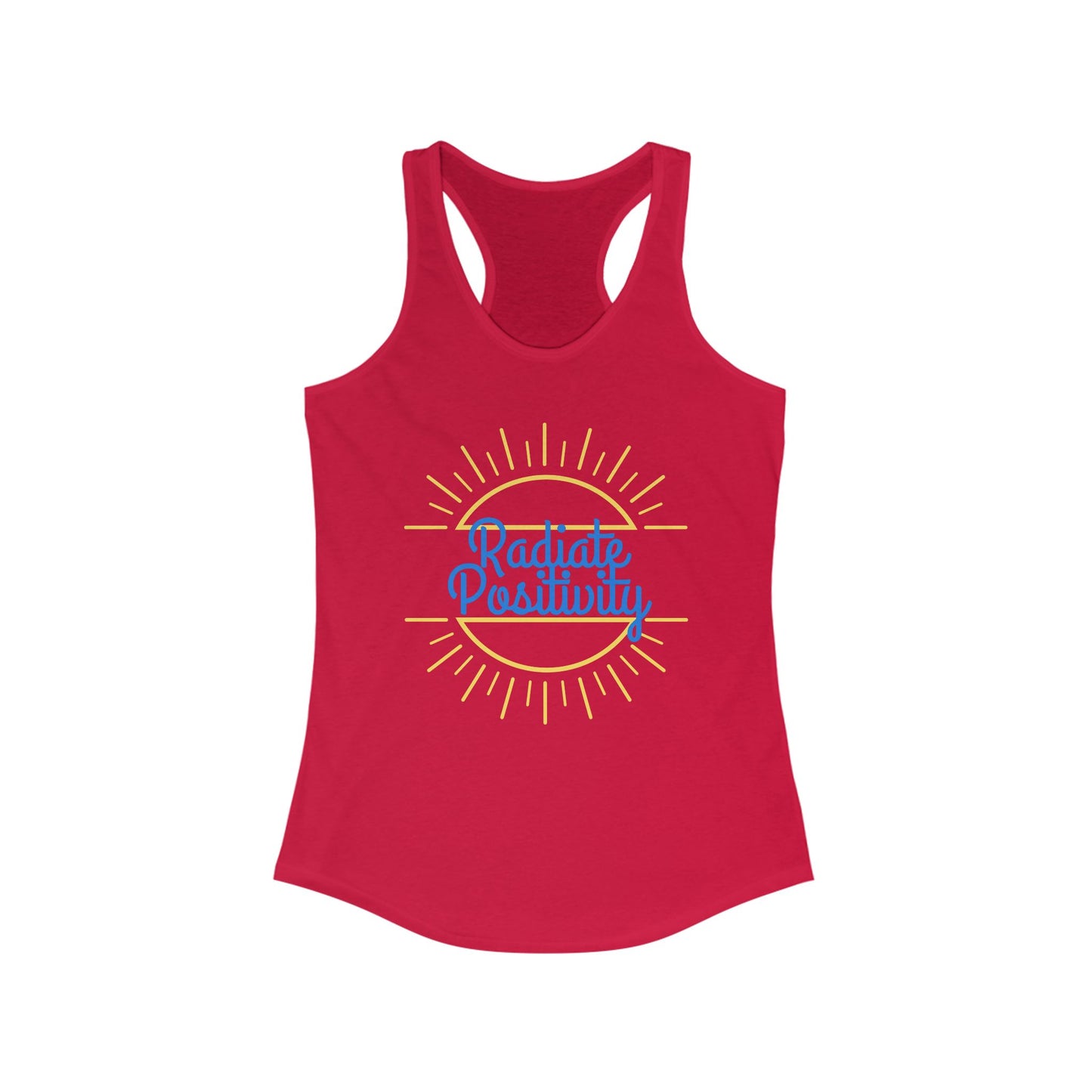 Radiate Positivity - Women's Racerback Tank Top