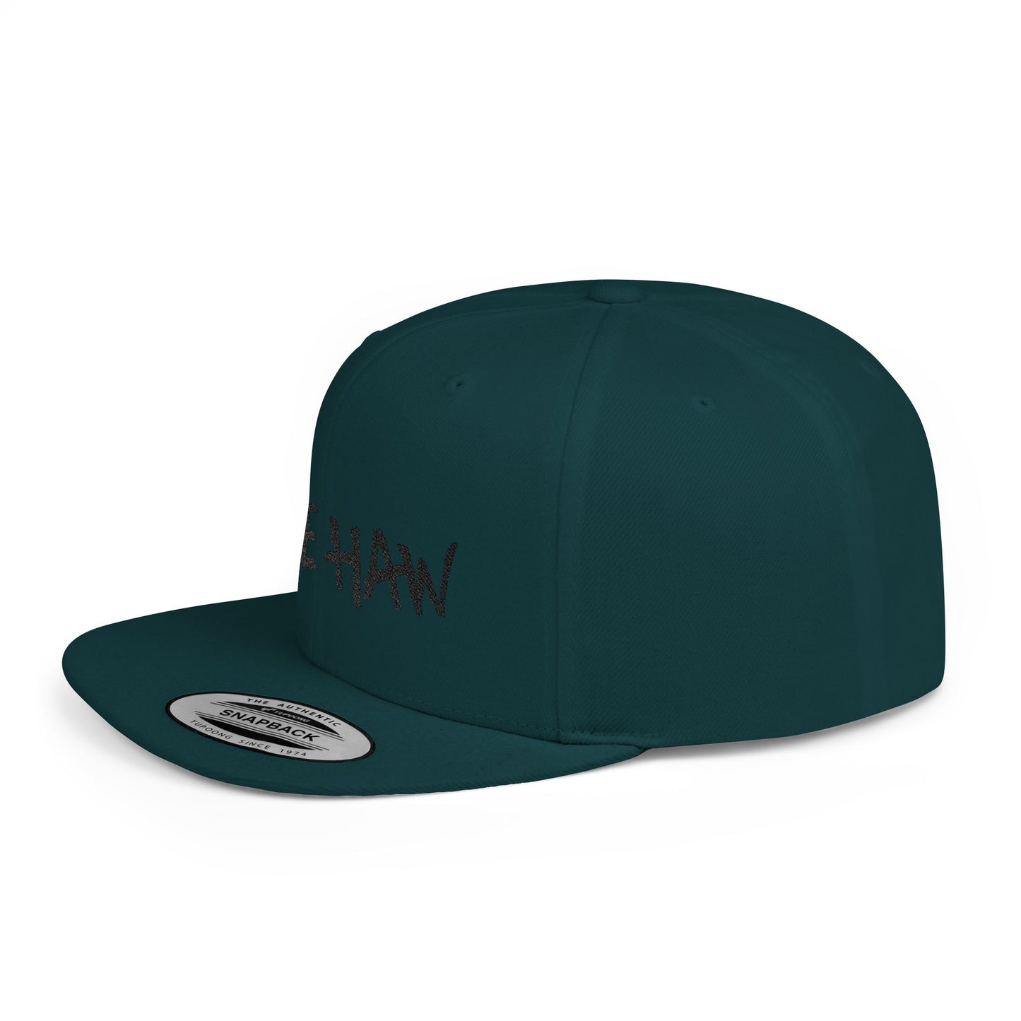 YEE HAW Flat Bill Snapback Hat