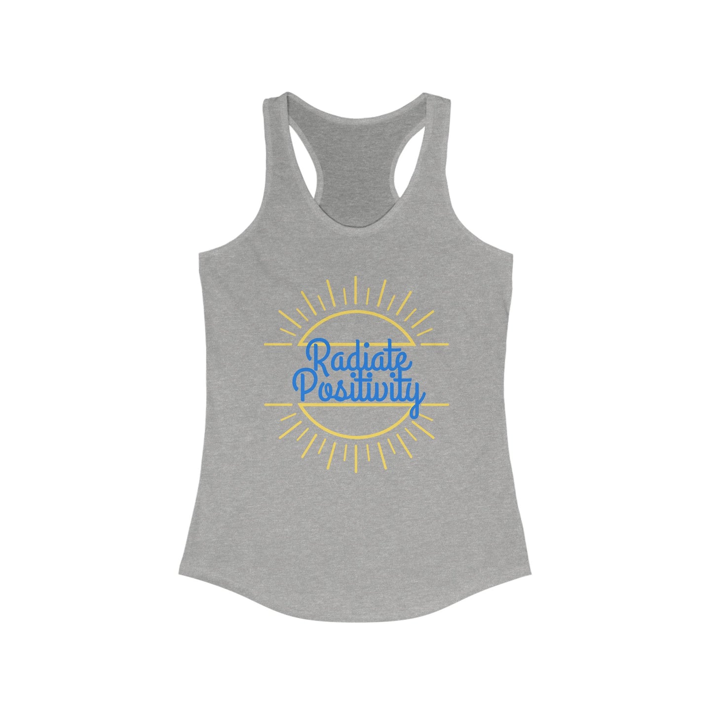 Radiate Positivity - Women's Racerback Tank Top