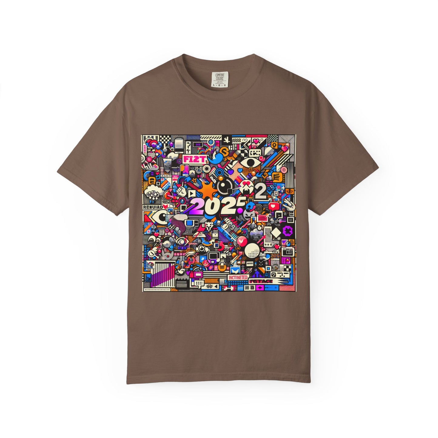 Colorful Unisex Garment-Dyed T-Shirt - 2022 Theme