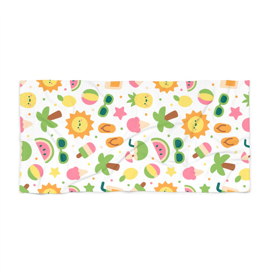 Patterned Beach Towel