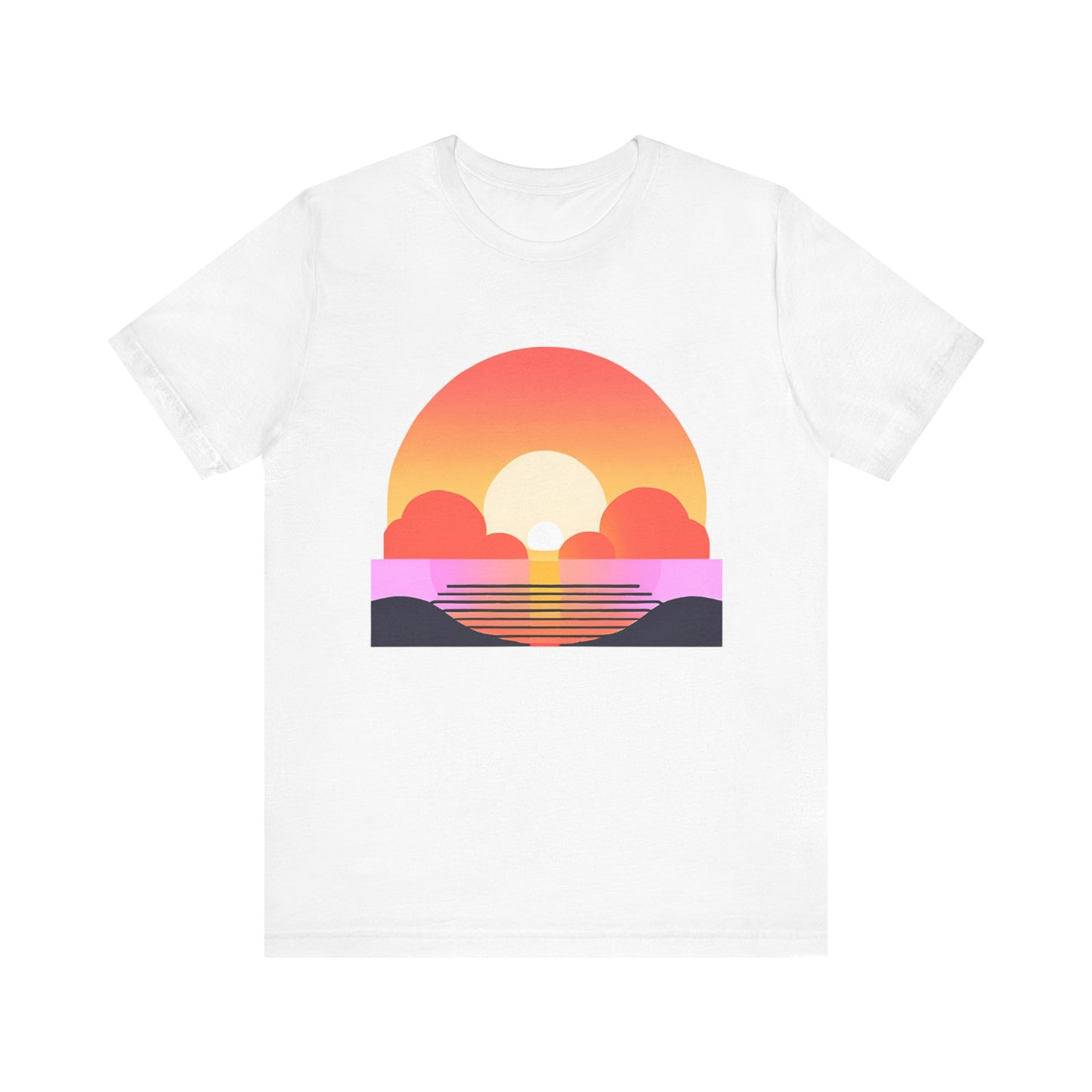 Sunset Vibes Unisex Jersey Tee