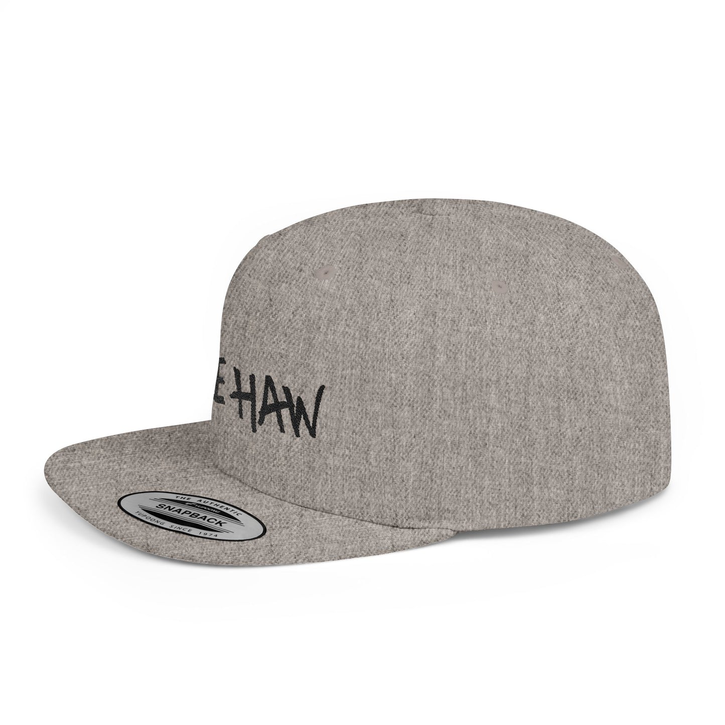 YEE HAW Flat Bill Snapback Hat