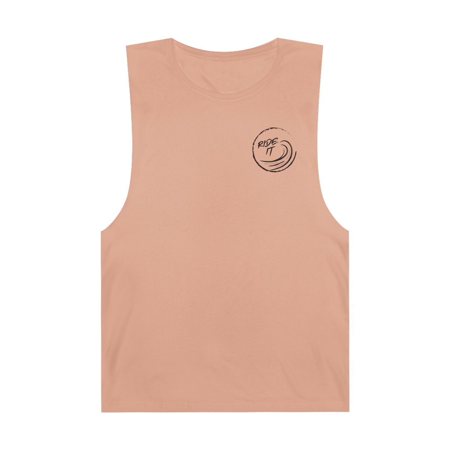 Surfer Tank Top - 'Ride It' Design Unisex