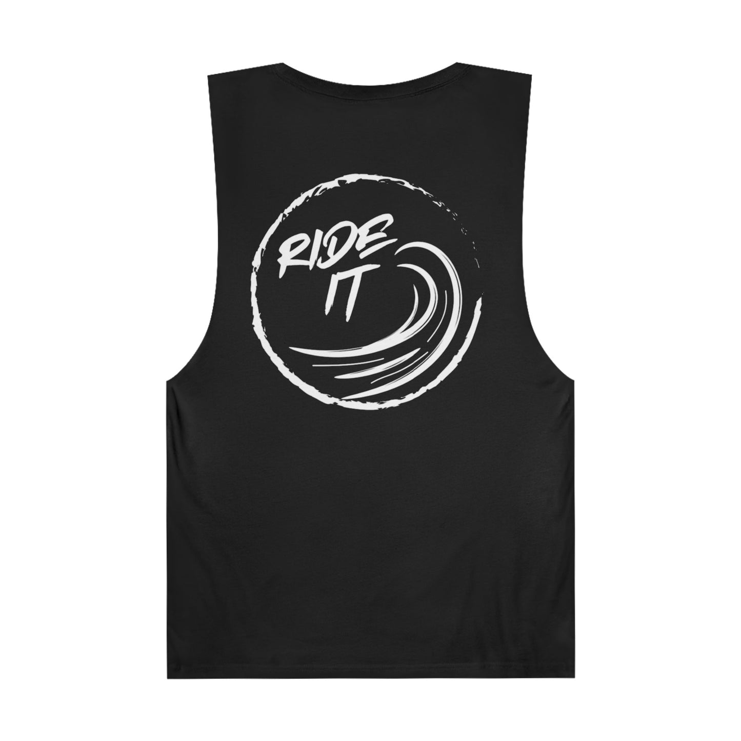 Surfer Tank Top - 'Ride It' Design Unisex