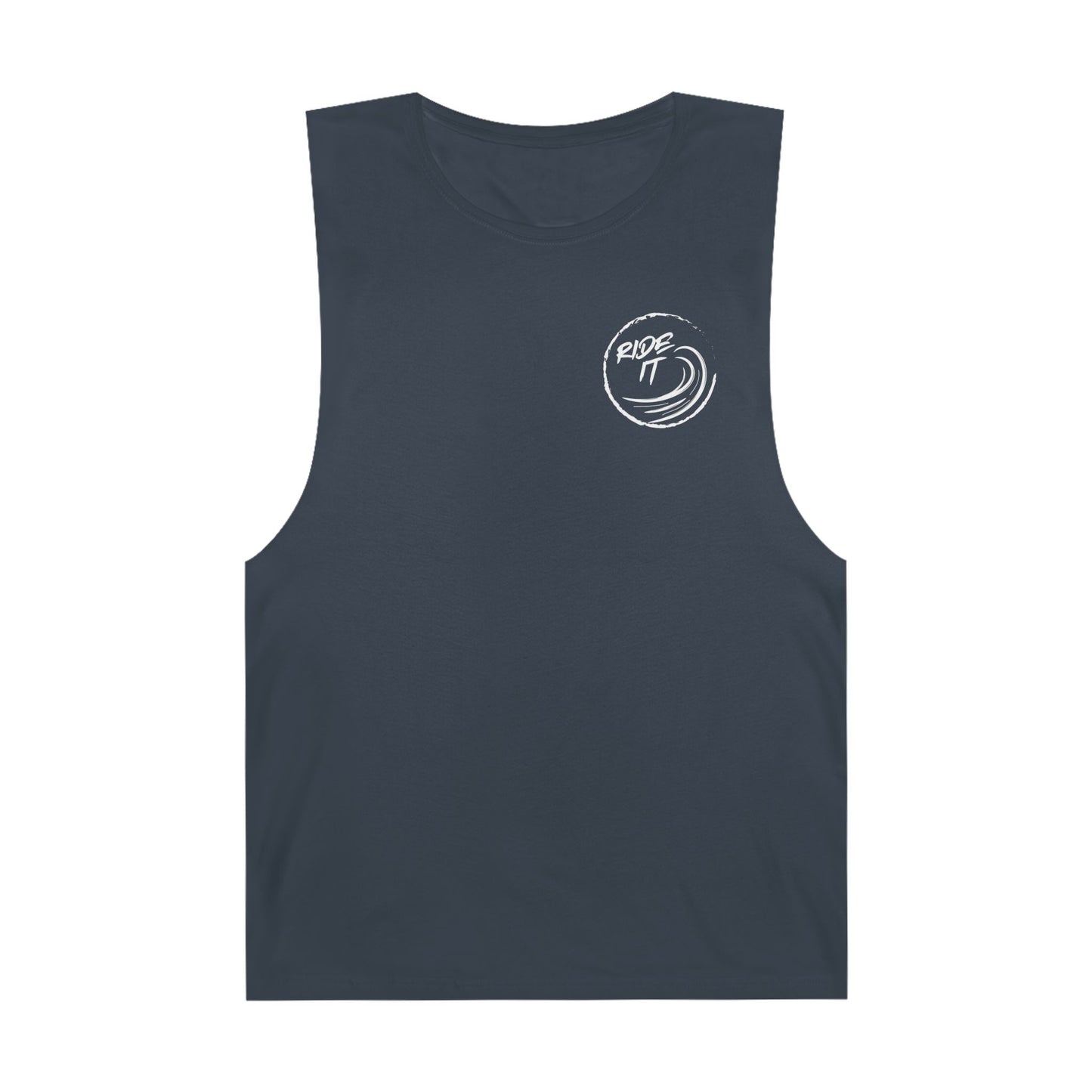 Surfer Tank Top - 'Ride It' Design Unisex