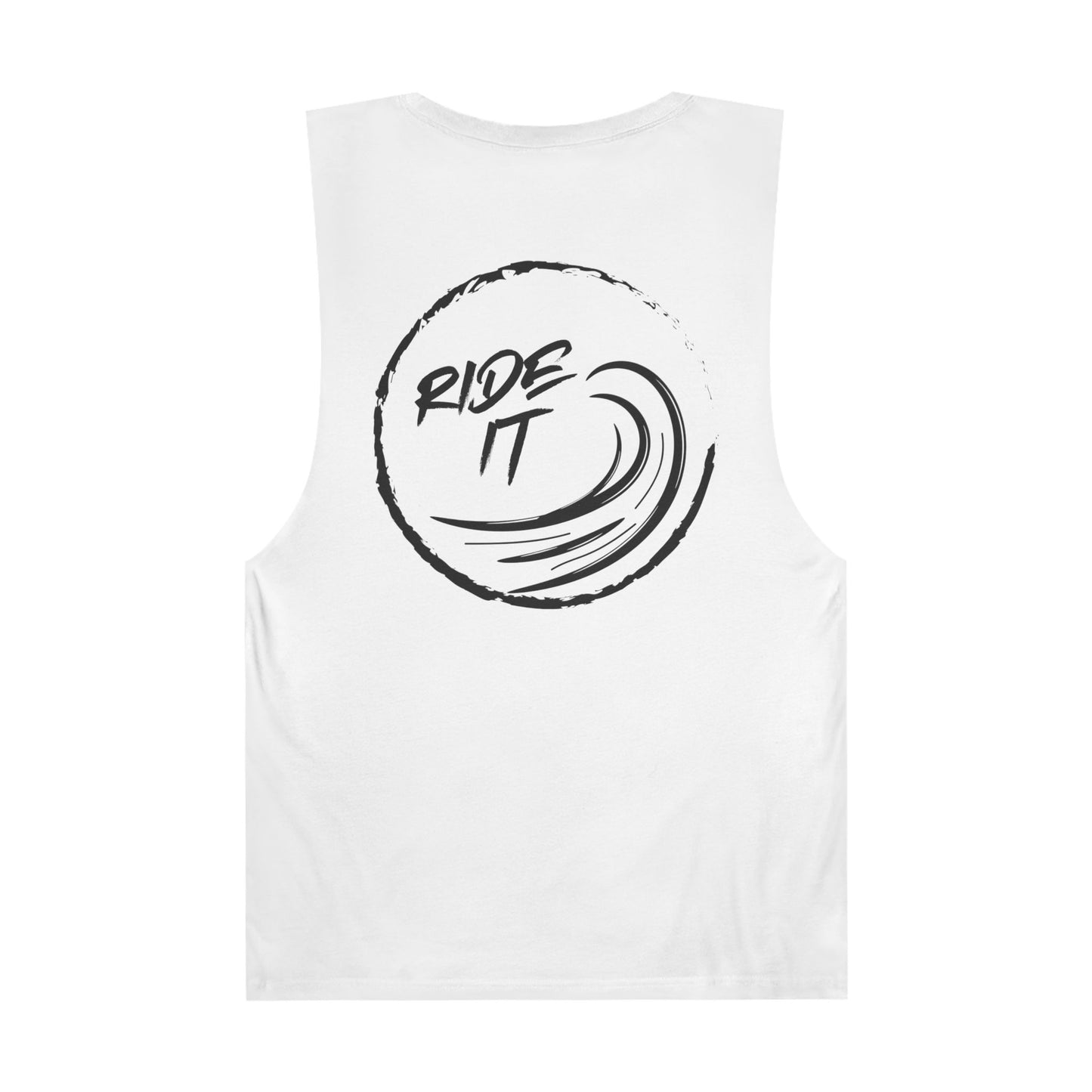 Surfer Tank Top - 'Ride It' Design Unisex