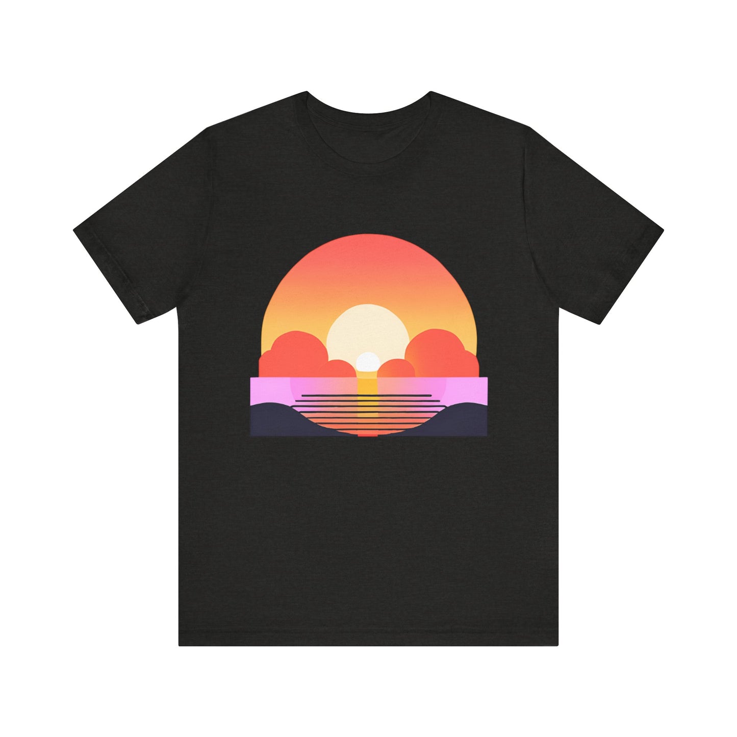 Sunset Vibes Unisex Jersey Tee