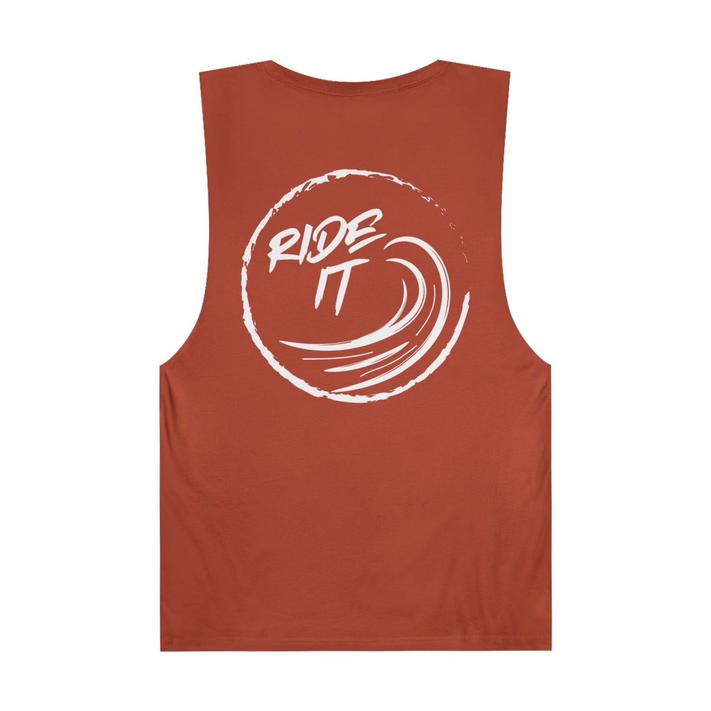 Surfer Tank Top - 'Ride It' Design Unisex